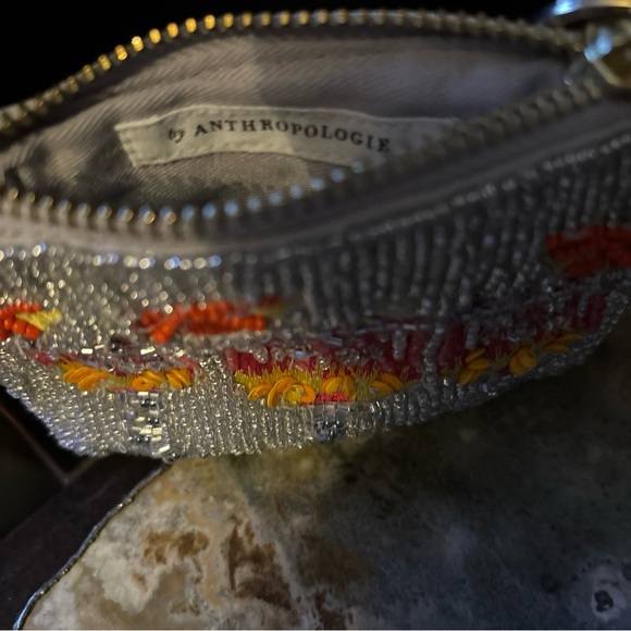 Anthropologie COCKTAILS Beaded Coin Purse: Party Edition Card Holder Cruise Time - Picture 8 of 8